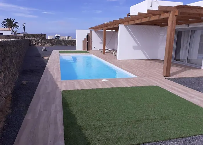 Vista Volcan With Heated Pool Villa Lajares